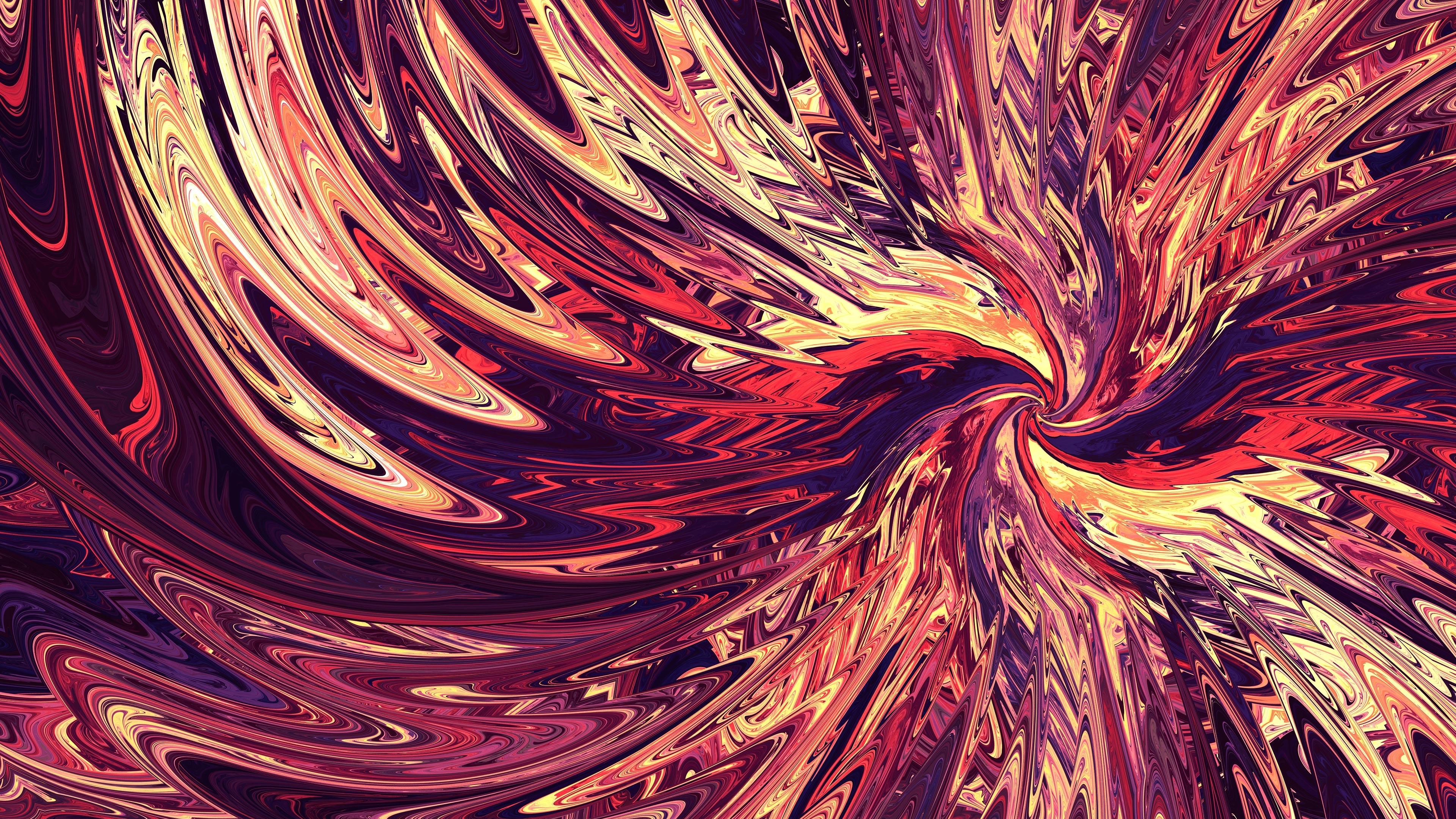 Swirl 4k Abstract Wallpaper HD