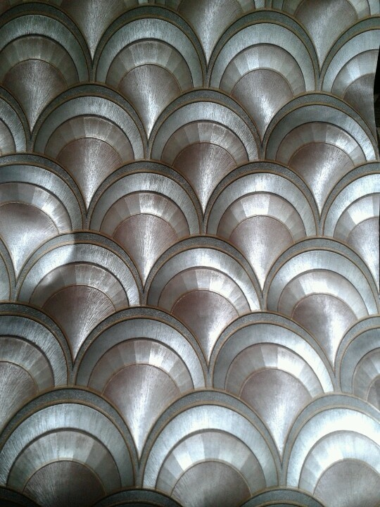 Vintage Bronze Silver Gold Geometric Arch Wallpaper I Ve Just Bought