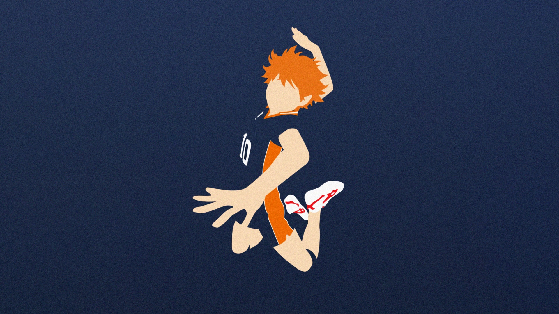 Shoyo Hinata Wallpaper 4k Faceless Minimalist