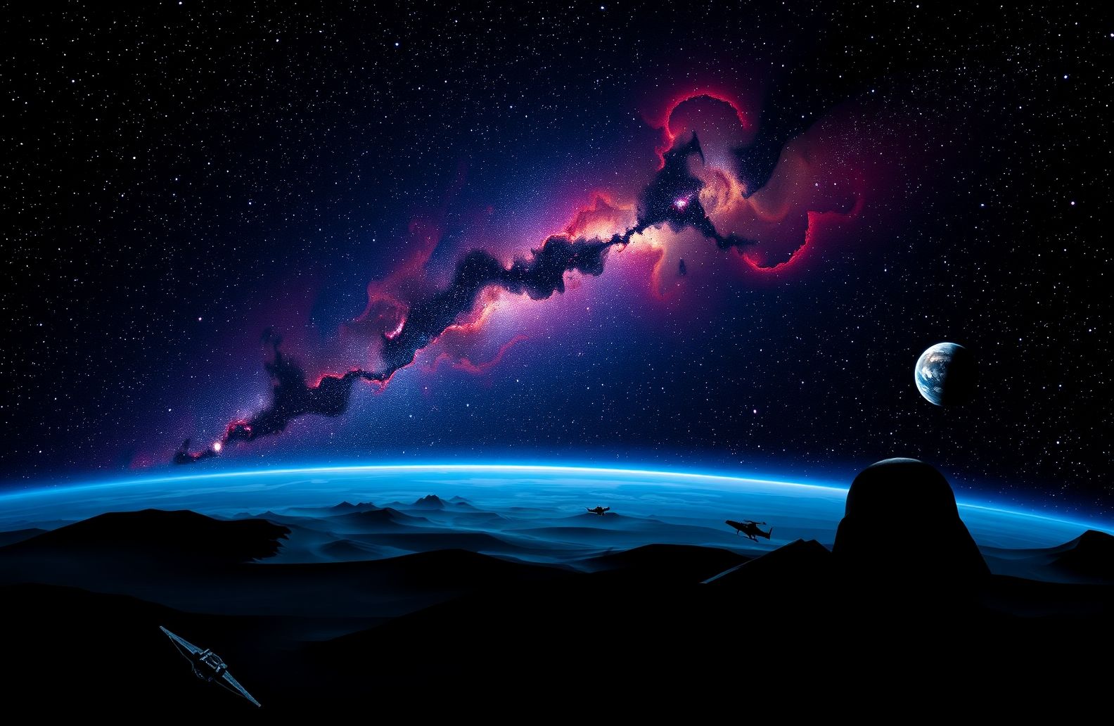 Star Wars Space Background Powerpoint