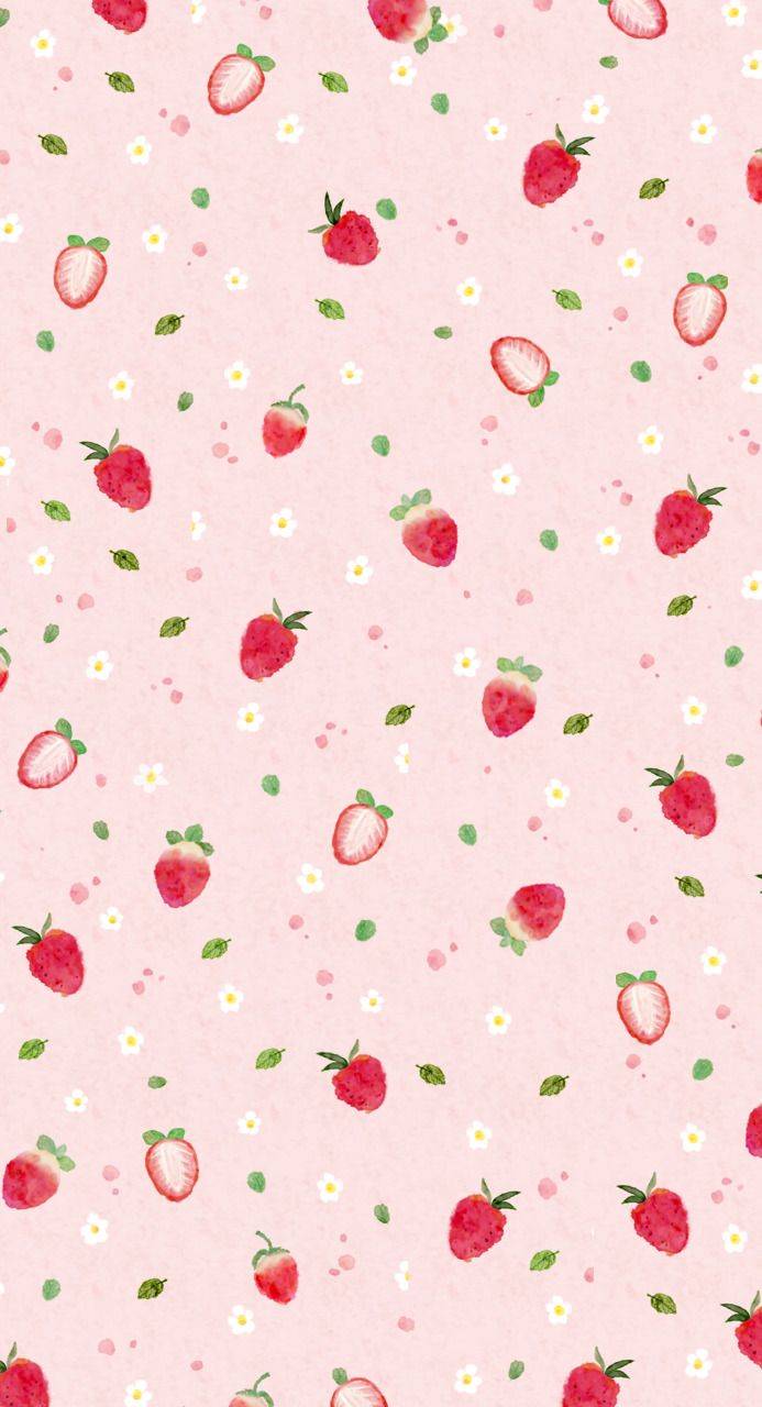 100 Pastel Cute Strawberry Wallpapers  Wallpaperscom