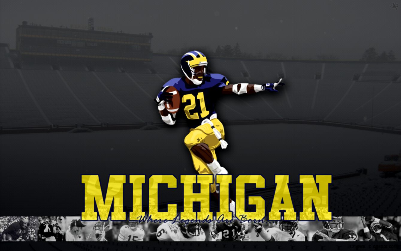 Daisyamongdaisies Michigan Wolverines Football iPhone Wallpaper