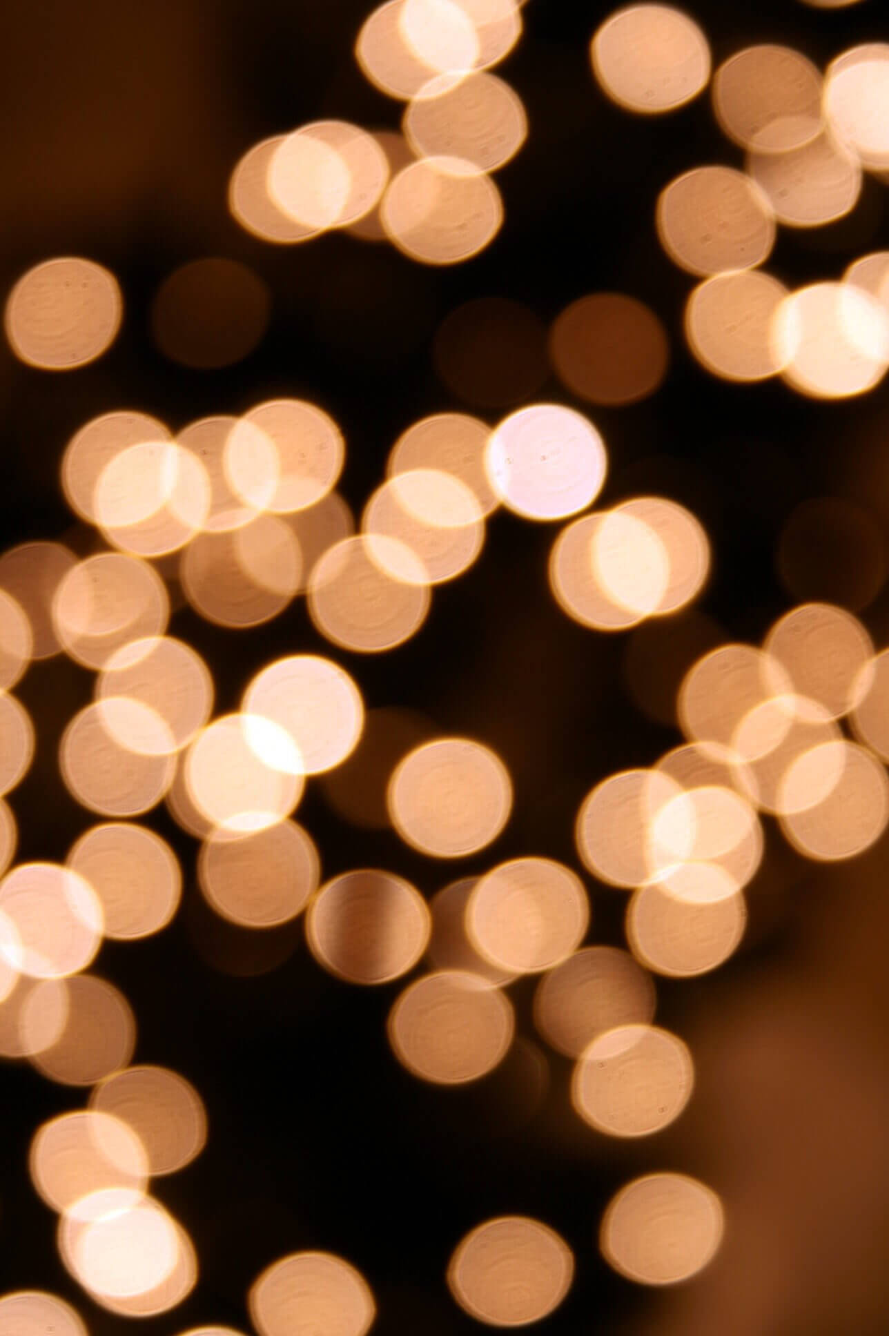 Christmas Lights Aesthetic Wallpaper
