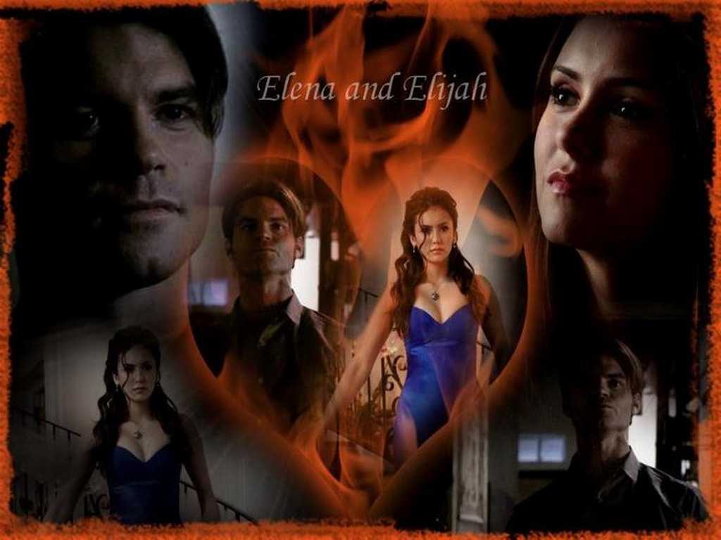 The Vampire Diaries Image Elena Elijah HD Wallpaper And