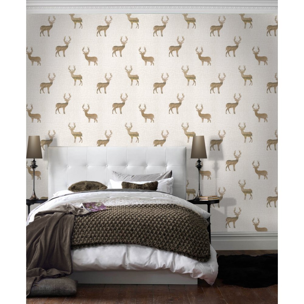 Free Download Wooden Stag Wallpaper Cream Beige Next Day Delivery Option Ebay 1000x1000 For Your Desktop Mobile Tablet Explore 47 Next Wall Wallpaper On Ebay Wallpaper Outlet Clearance Center