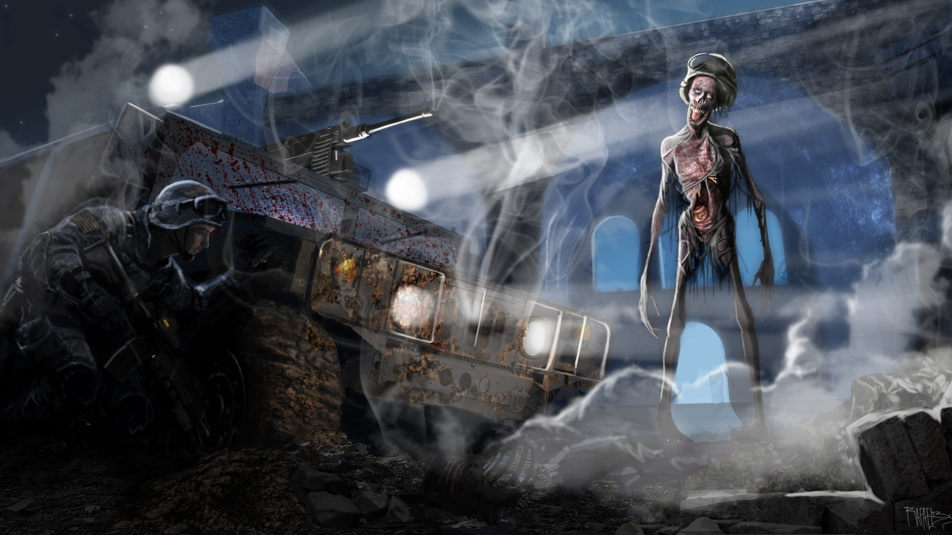 Zombie Full HD Wallpaper And Background Id