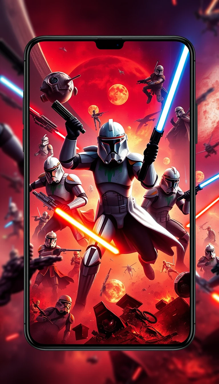 🔥 Download Clone Wars Phone Wallpaper by @stevenrobertson | Clone Wars ...