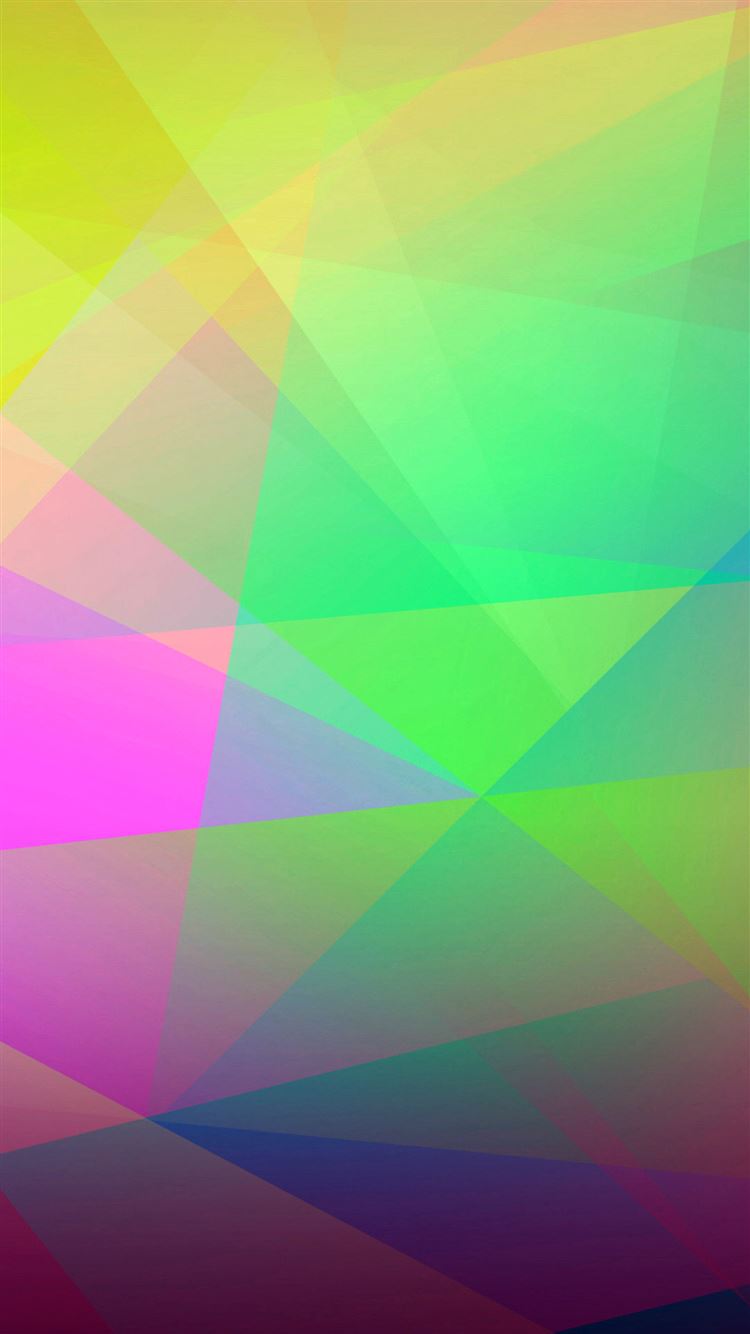 Abstract Colorful Geometry iPhone Wallpaper