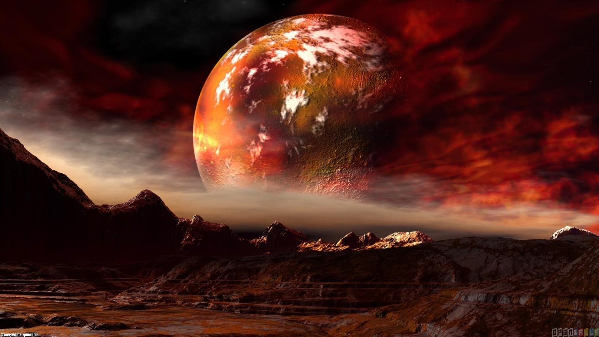Red Pla Mars HD Wallpaper Background Image