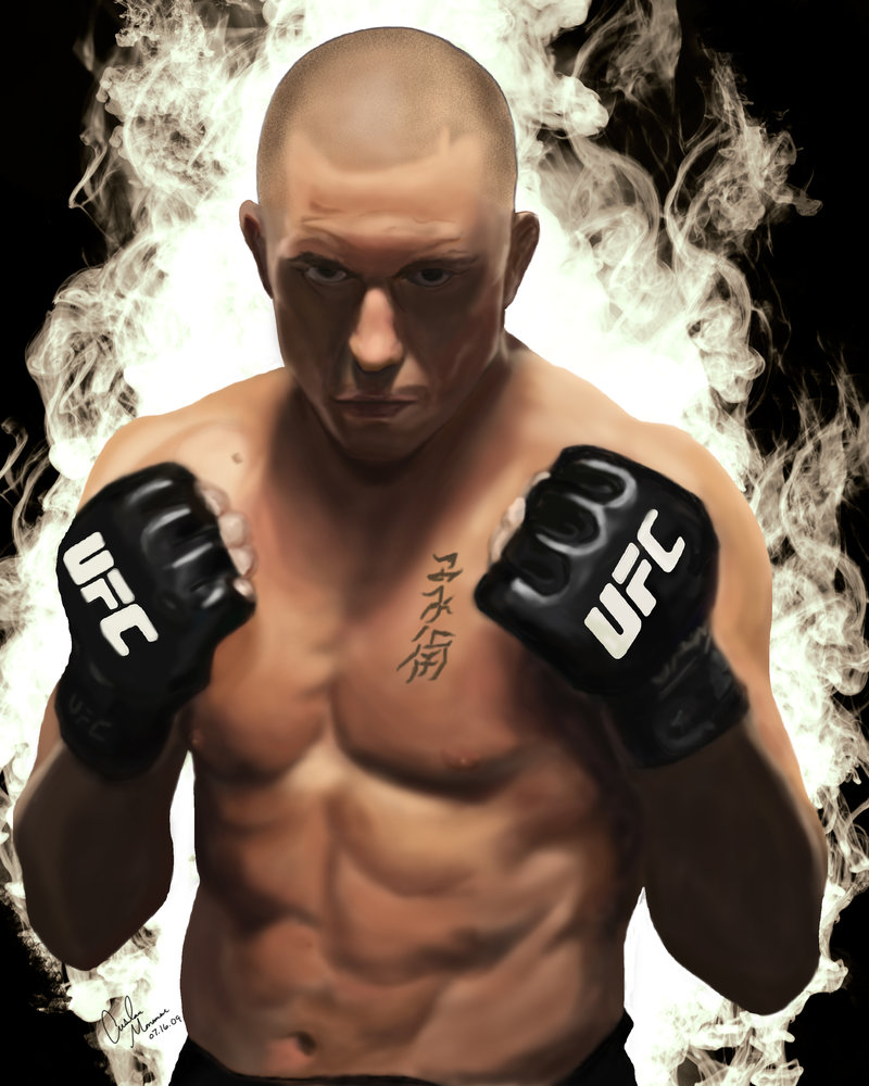 Free download Georges St Pierre Rush Mma Fighter Page Tapology Tattoo for D...