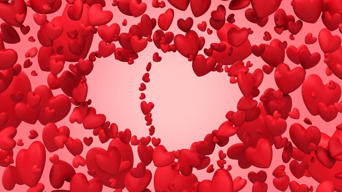 Magic Of Love Red Heart For Valentine S Day Image