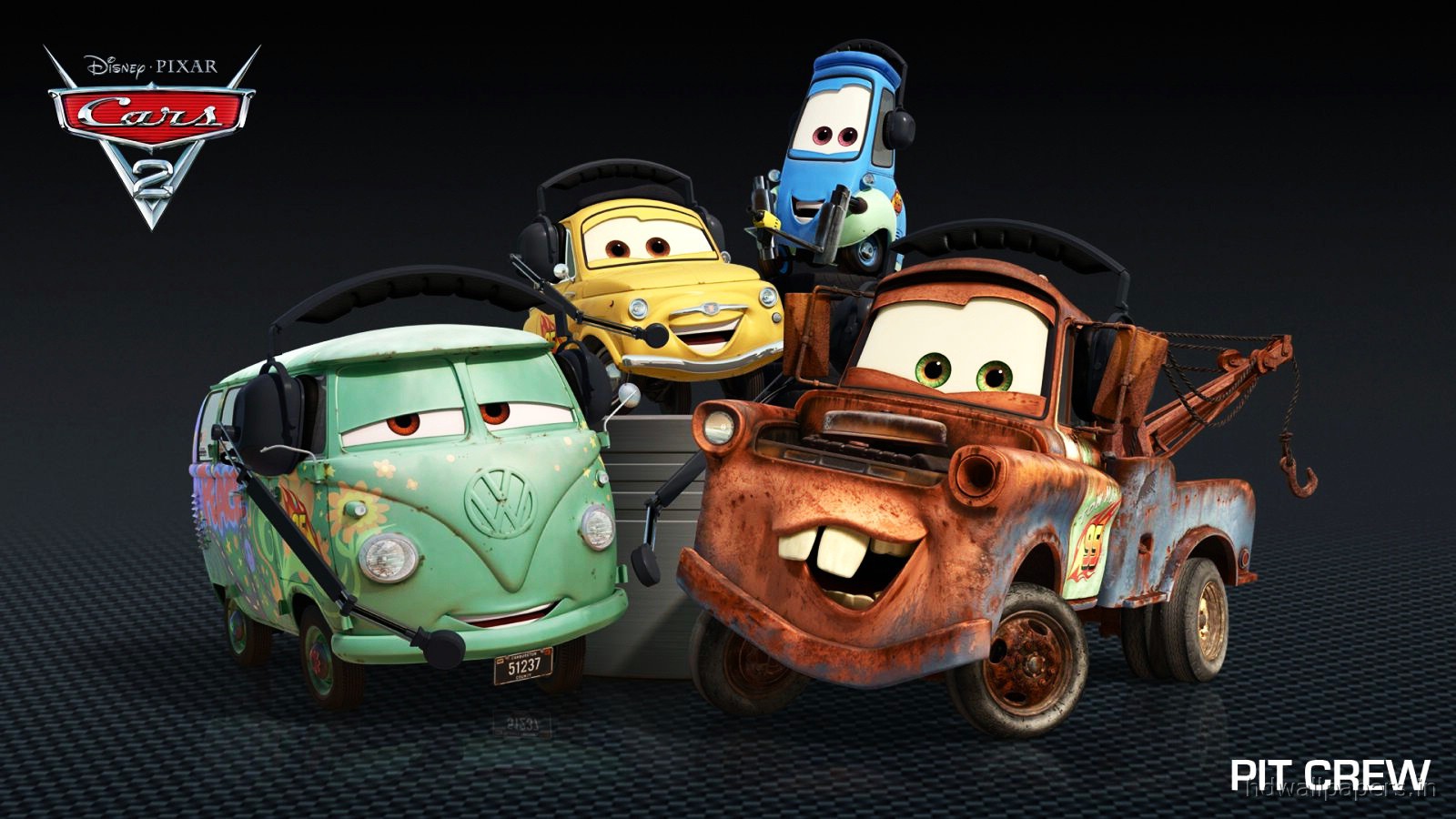 Cars 2   Disney Pixar Cars 2 Wallpaper 34551643 1600x900