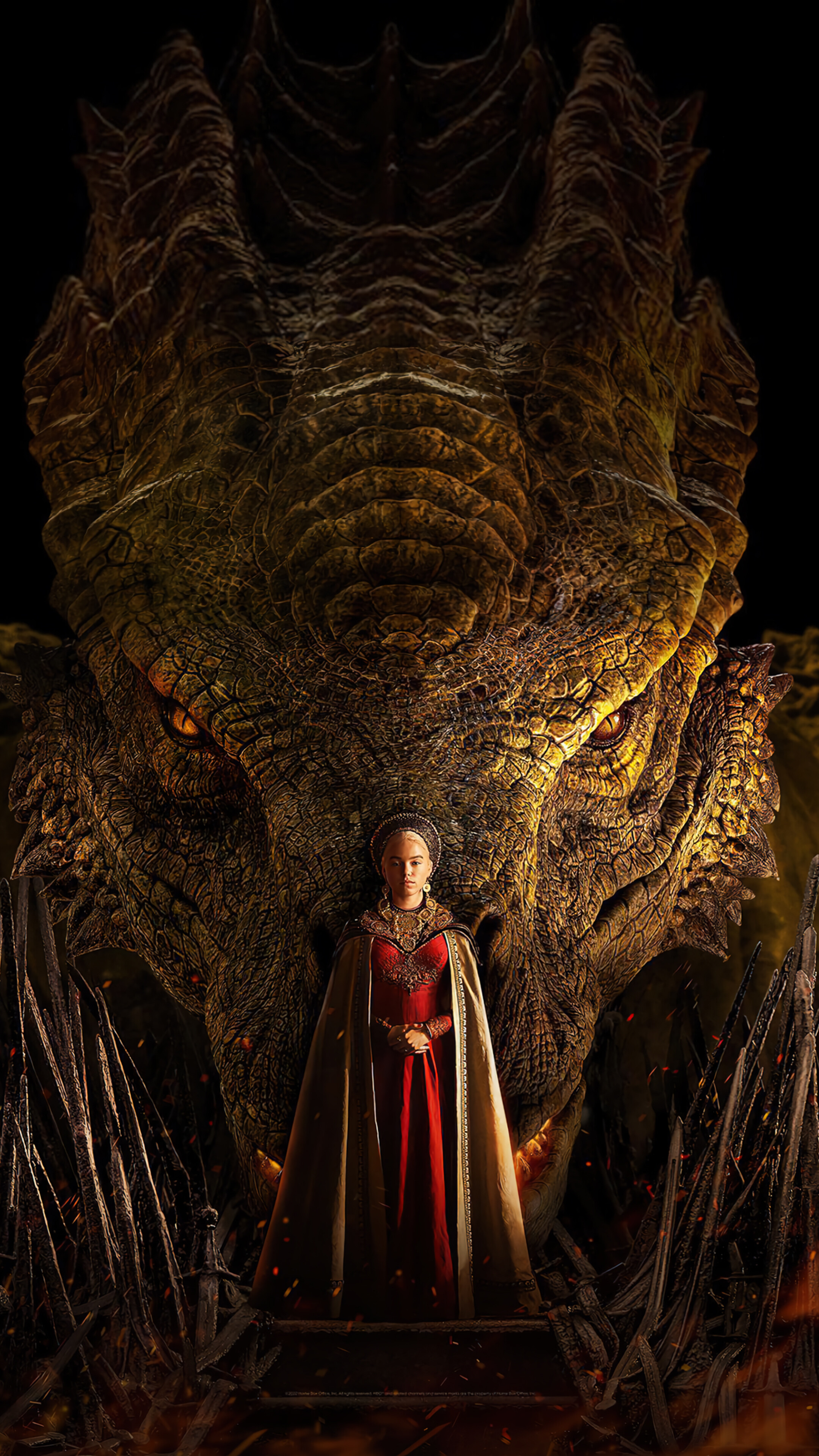 House of the Dragon  Incredible artwork of Rhaenyra Targaryen HD wallpaper  download