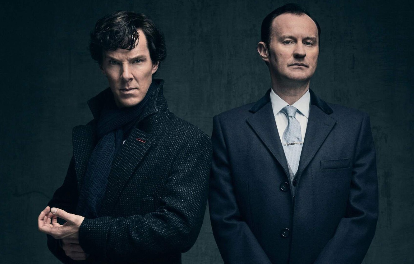 Wallpaper Brothers Sherlock Holmes Benedict Cumberbatch