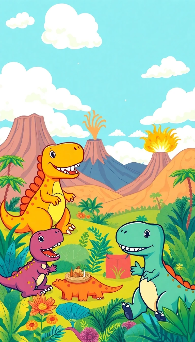 Kids Dinosaur Wallpaper