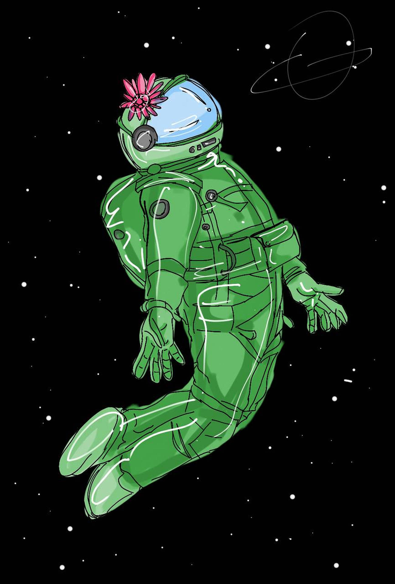 Among Us Space Wallpaper