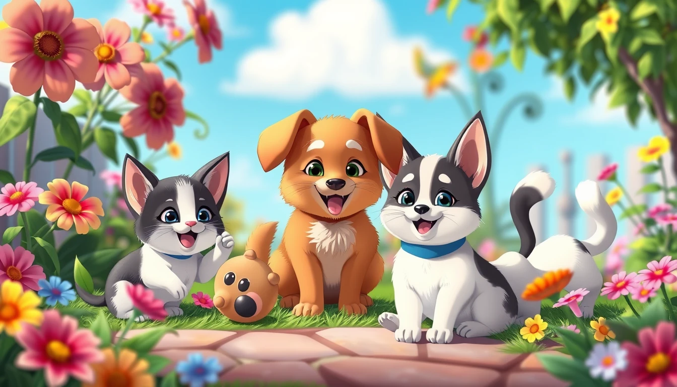 Cat And Dogs Wallpaper