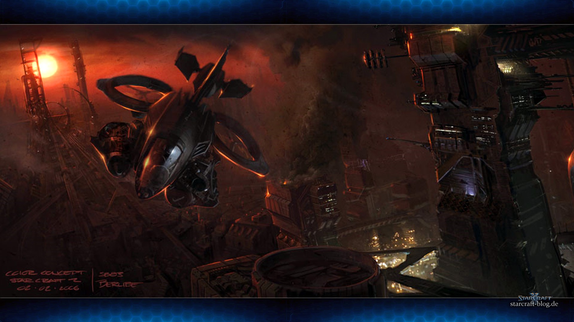 Starcraft Concept Art HD Wallpaper 279kb