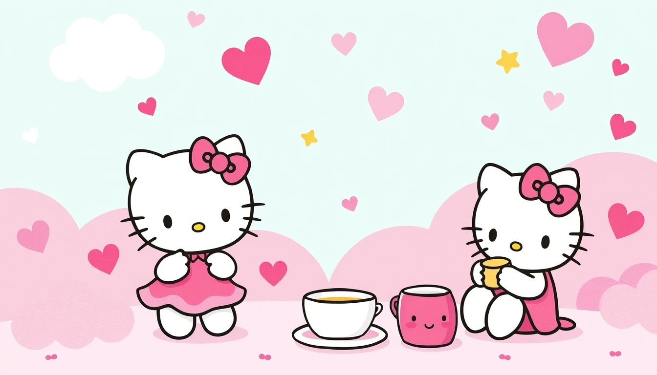 Hello Kitty Pictures Background