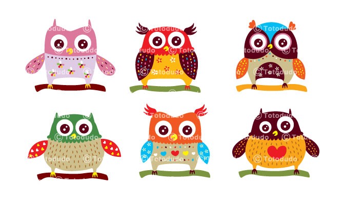 X Kb Png Pink Cartoon Owls Pictures