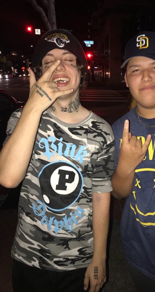  on Hung out with lil xan and xan frank In