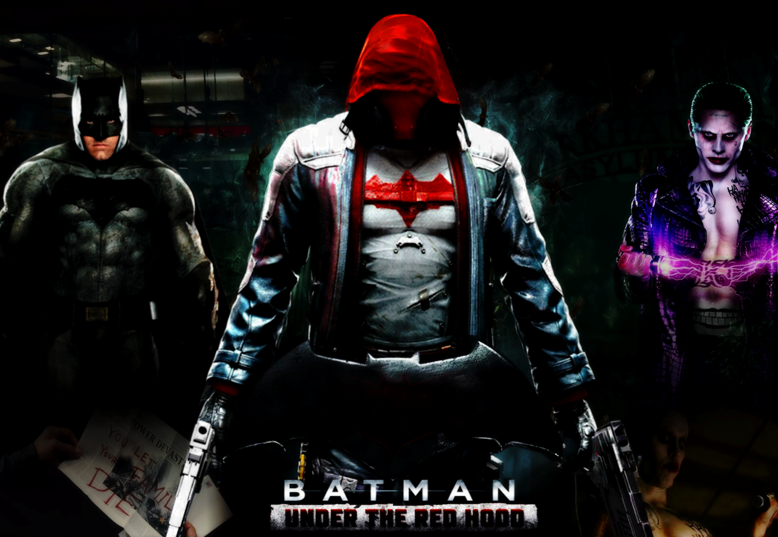Batman Under The Red Hood By Arkhamnatic