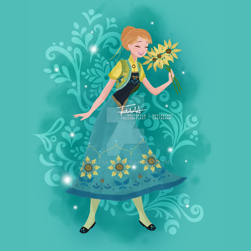 Frozen Fever Image Anna HD Wallpaper And Background