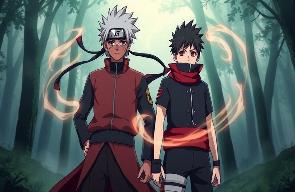 Kakashi And Obito Wallpaper