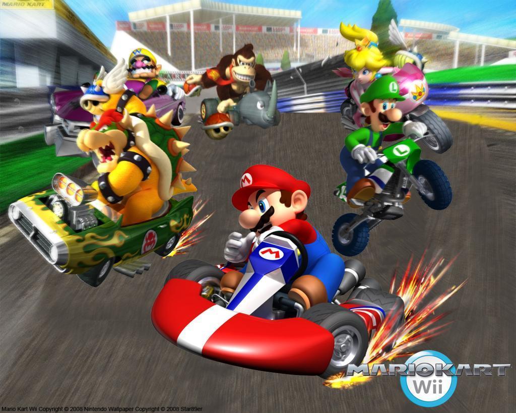 70 Mario Kart Wii Wallpaper On Wallpapersafari