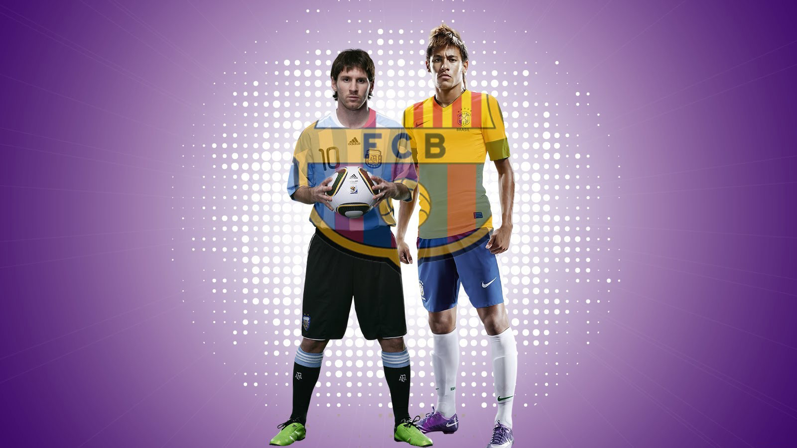 Messi And Neymar Barcelona