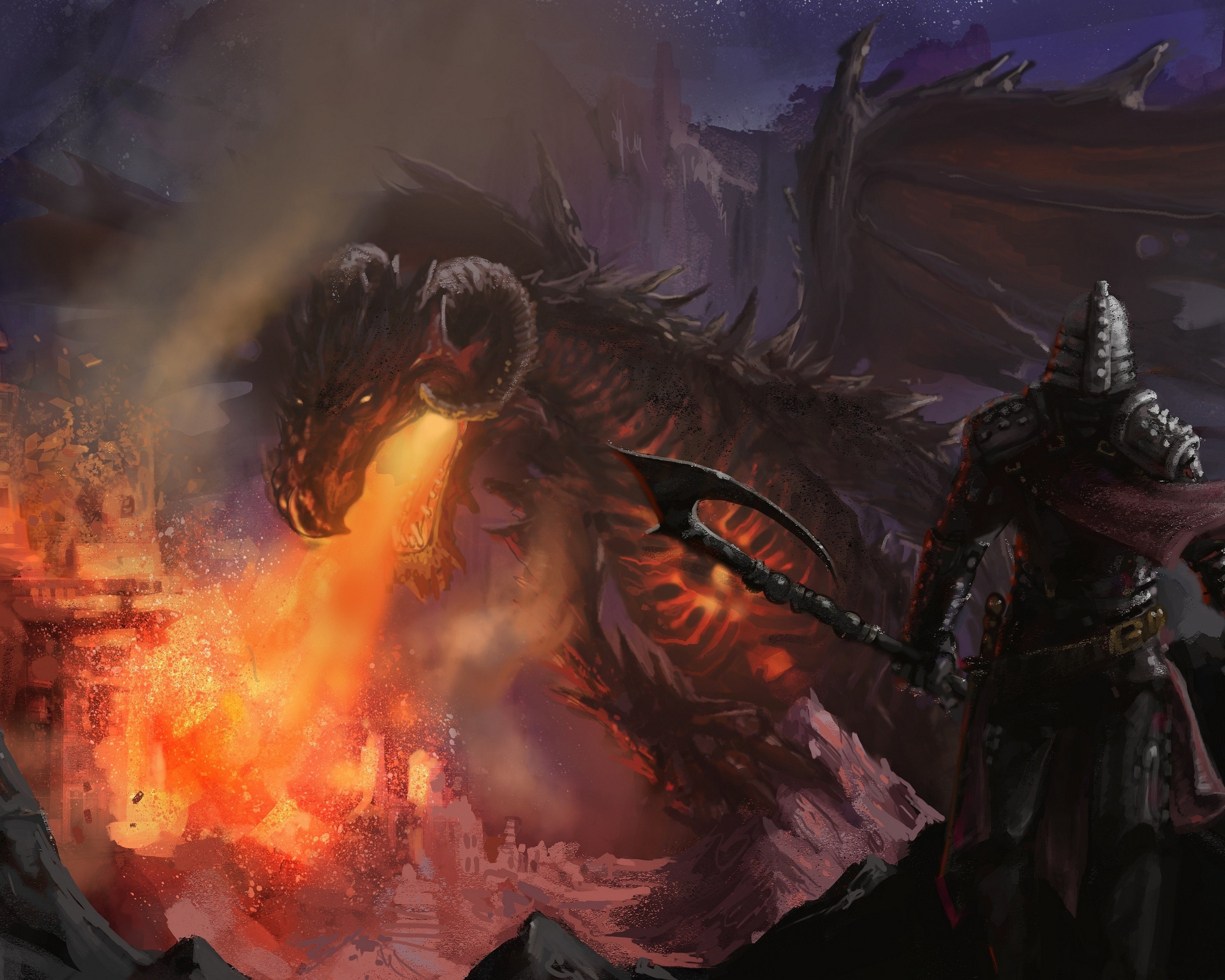 Dragon Fantasy Artwork Art Dragons Wallpaper
