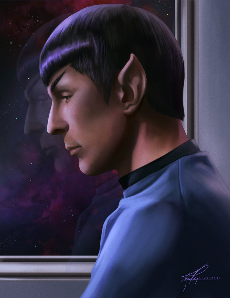 Spock Tribute To Leonard Nimoy By Kirstycarter