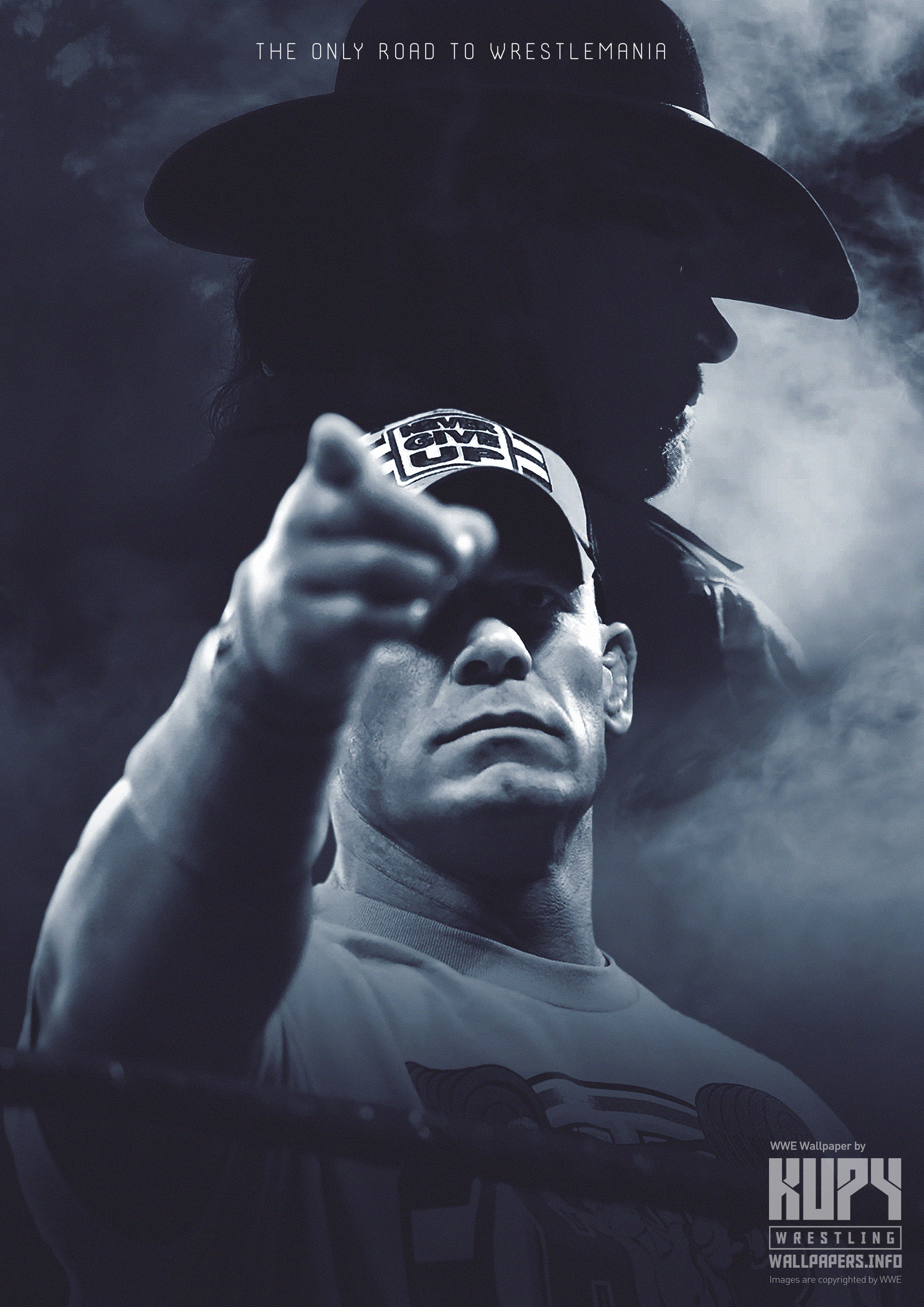 Road To Wrestlemania John Cena Vs The Undertaker Poster