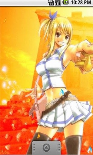 View bigger   Lucy Fairy Tail Live Wallpaper for Android screenshot