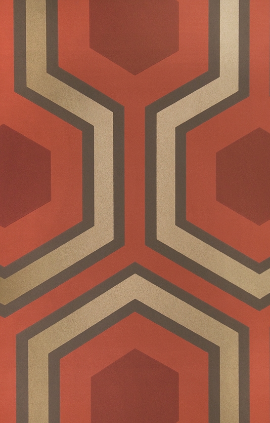 Hicks Grand wallpaper Paprika From Cole and Son Re Styled