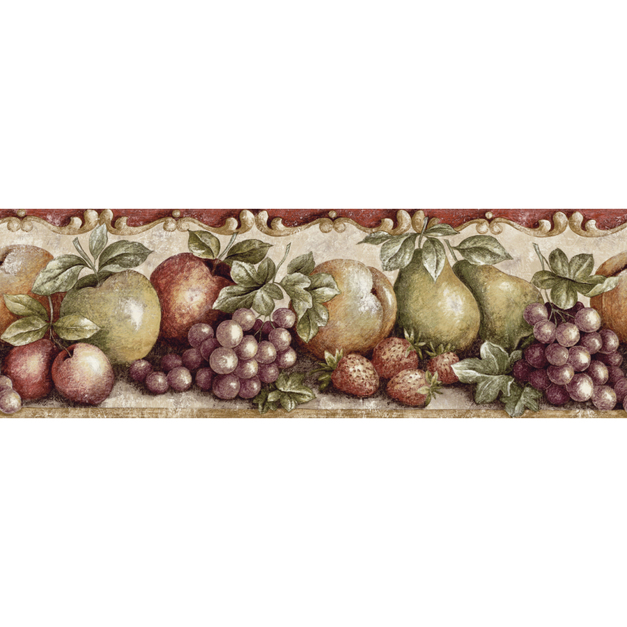 Free download 10 14 Gold Fruit And Ivy Prepasted Wallpaper Border at ...