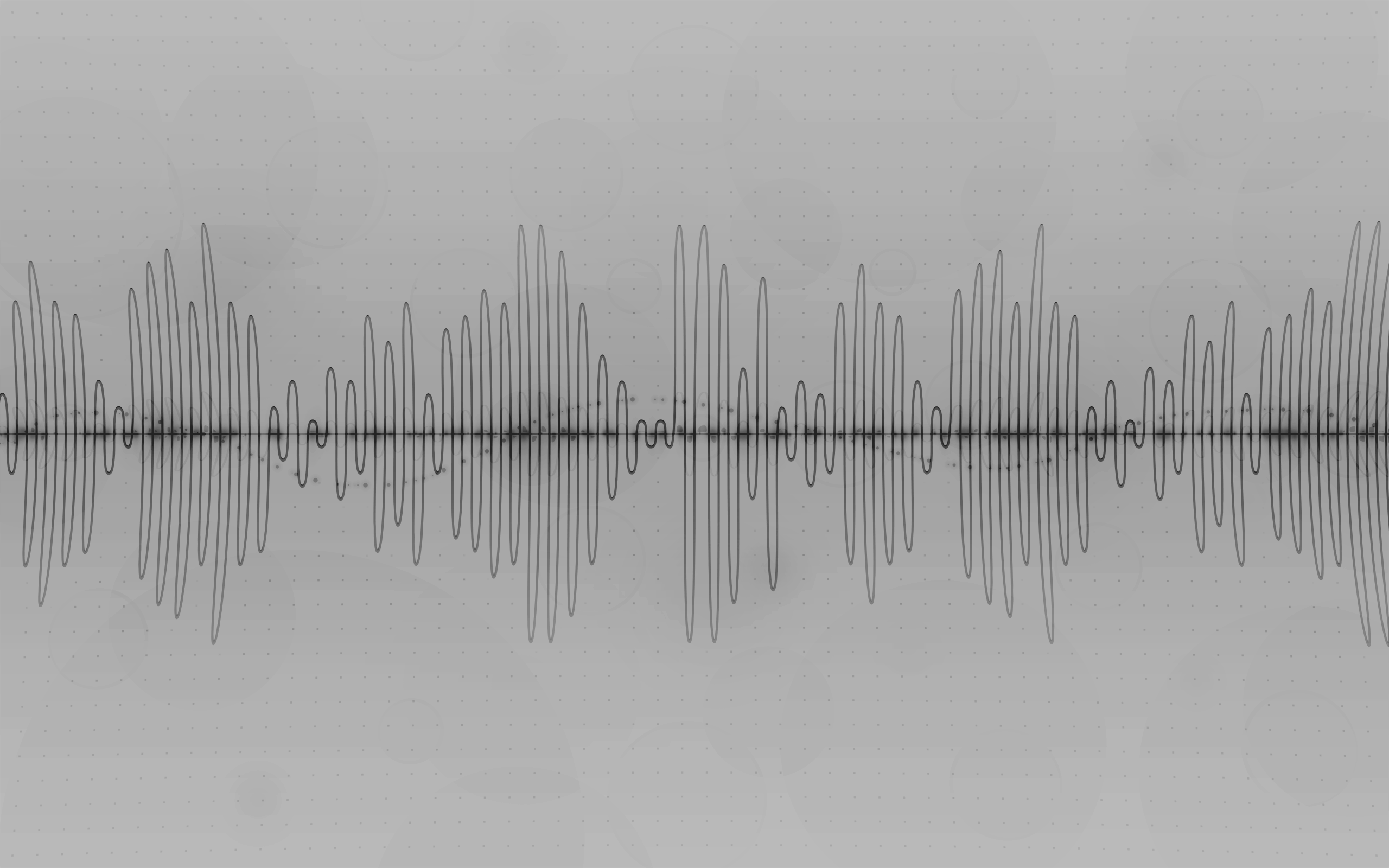 Wallpaper For Sound Waves White