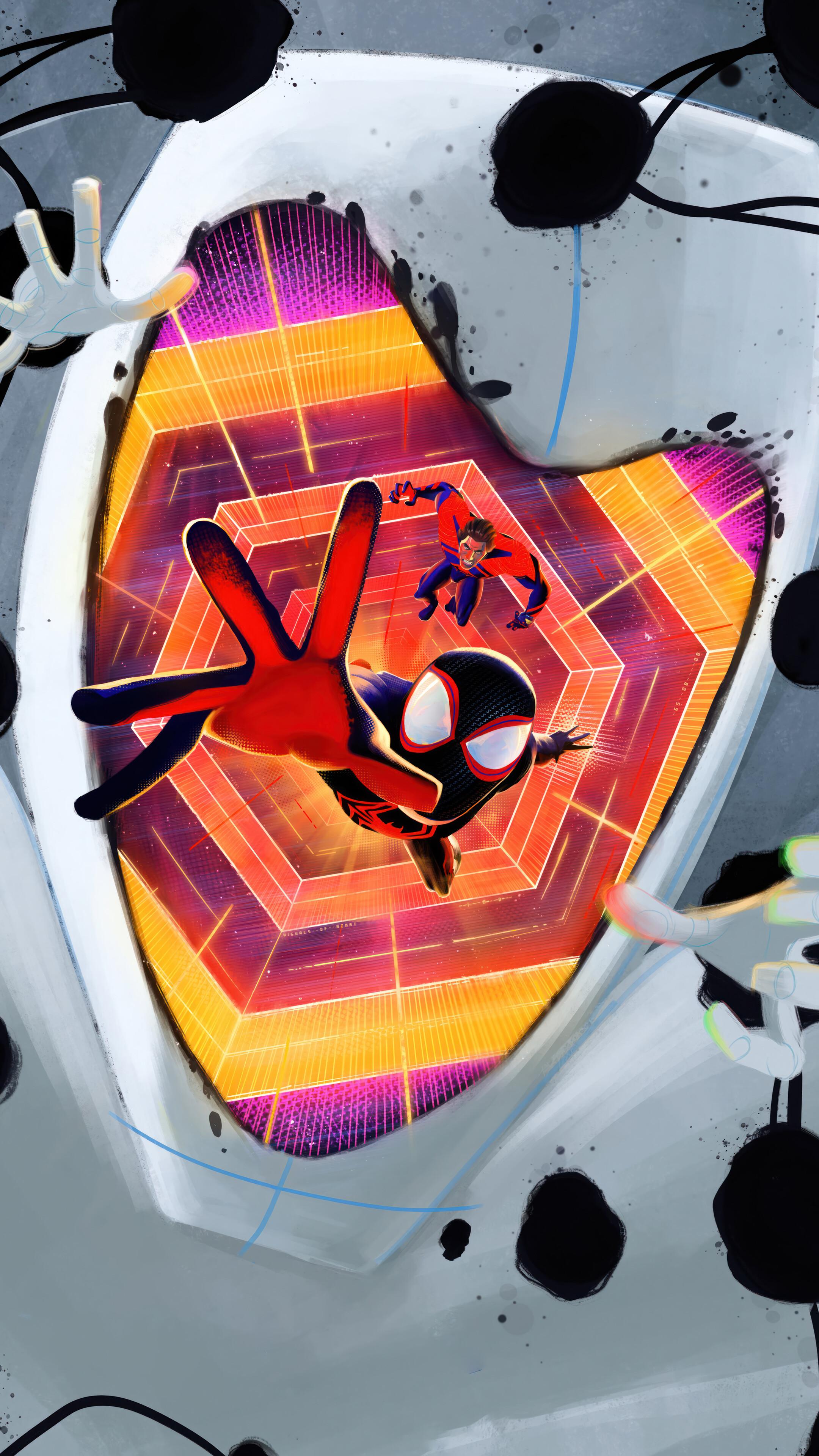 Miles Morales Spider Man Across The Verse