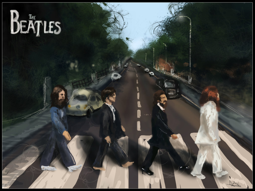 The Beatles Abbey Road By Marty Mclfy