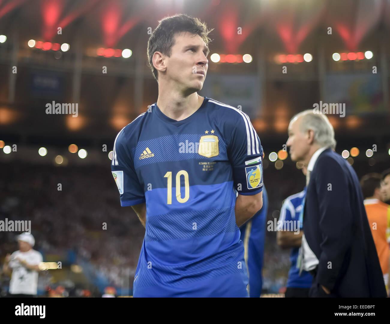 Fifa World Cup Final Messi Hi Res Stock Photography And