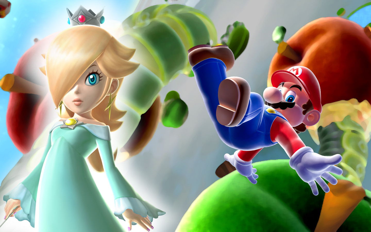 By Stephen Ments Off On Super Mario Galaxy Wallpaper HD
