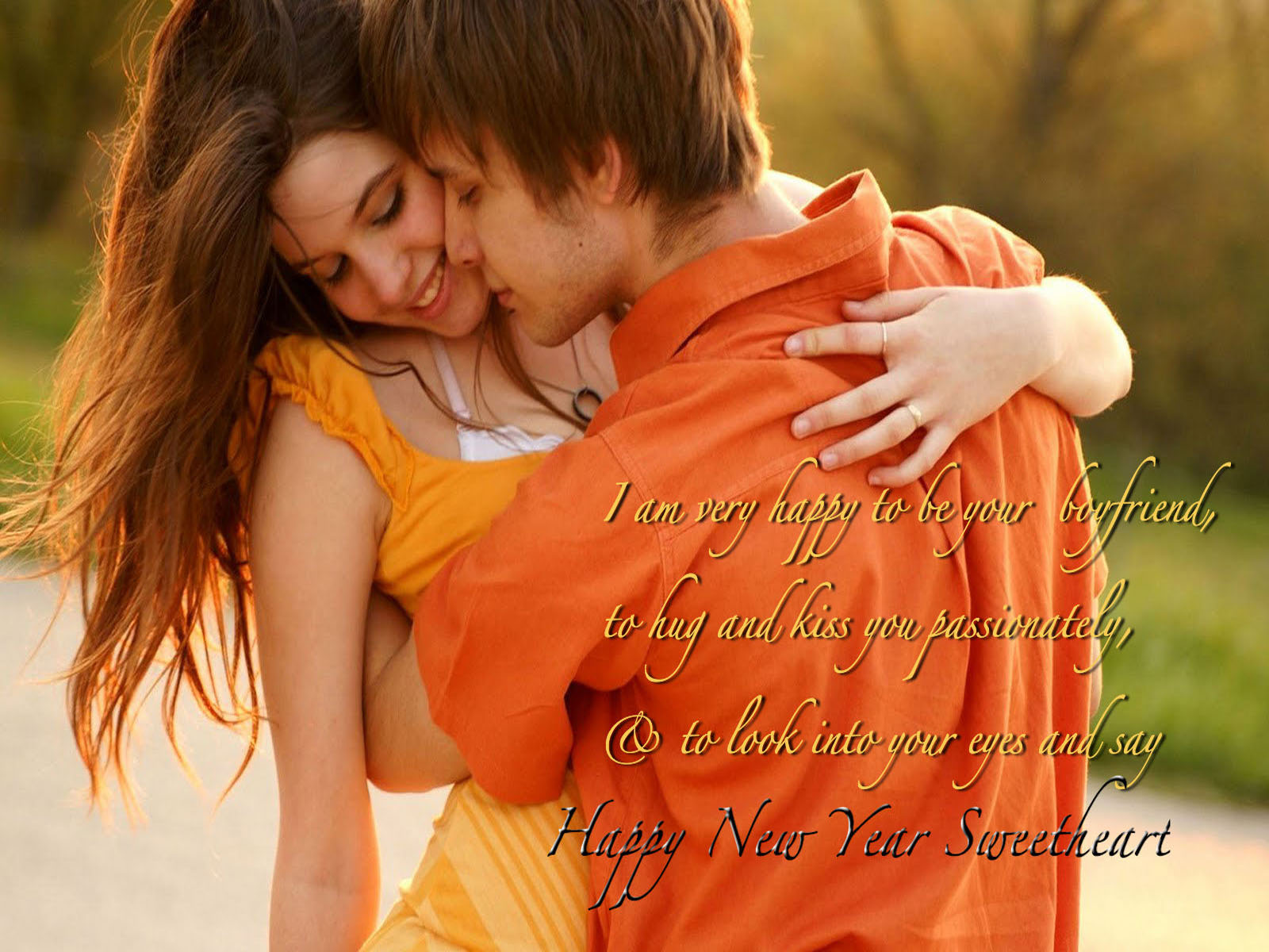 To Click On New Year Sweatheart Card Then Choose Save