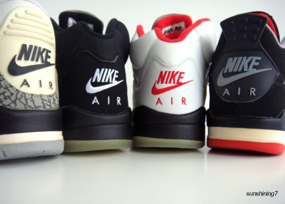 Air Jordan Iii Iv Nike Original Collection Sunshining Showcase