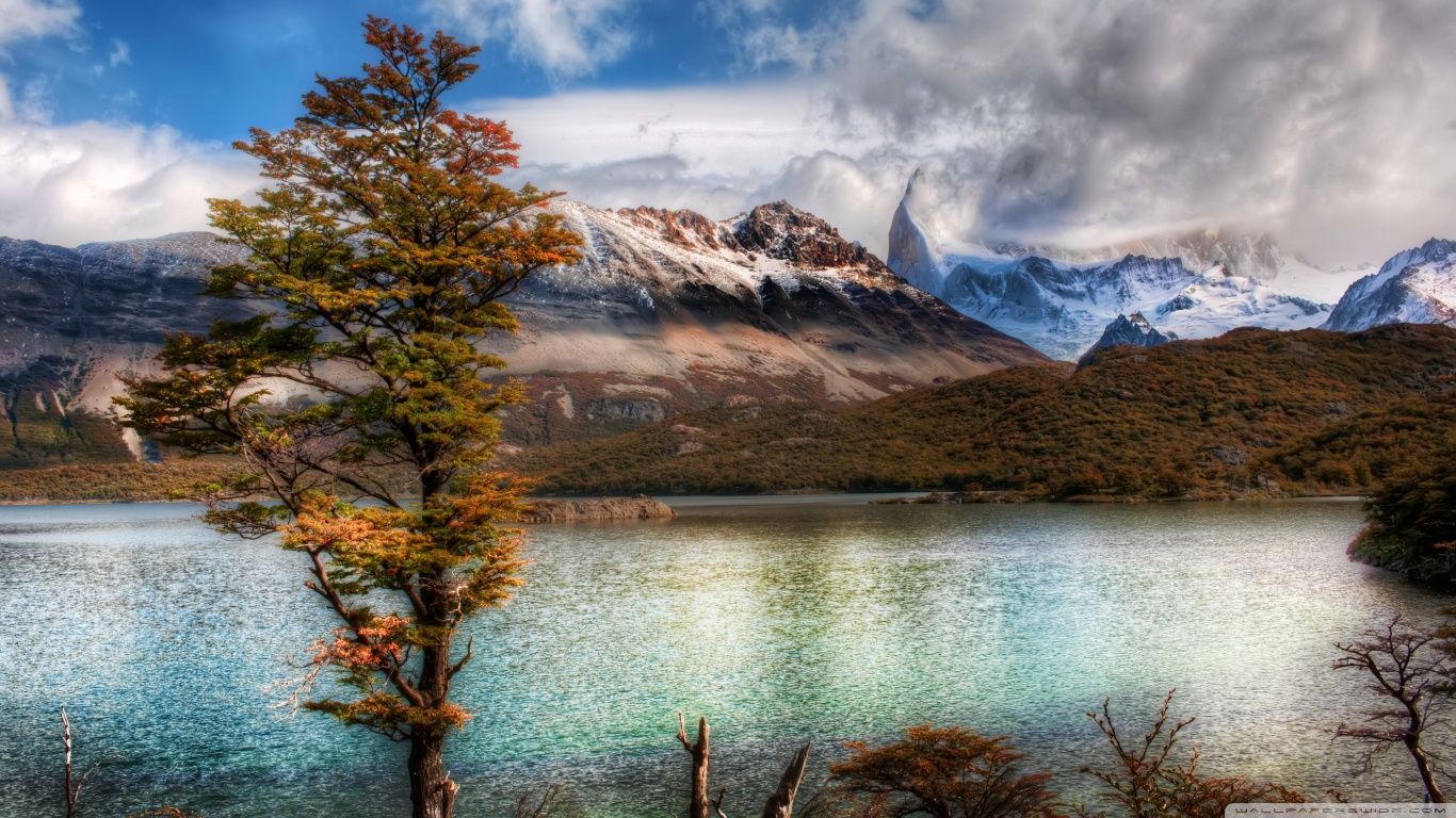 Emerald Lake In The Andes 4k HD Desktop Wallpaper For Ultra