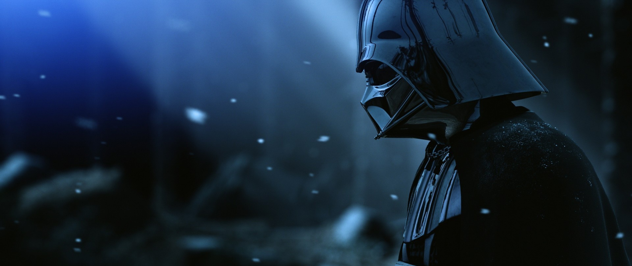 Vader Helmet Star Wars Film Black Snow Wallpaper Wallpaperbyte
