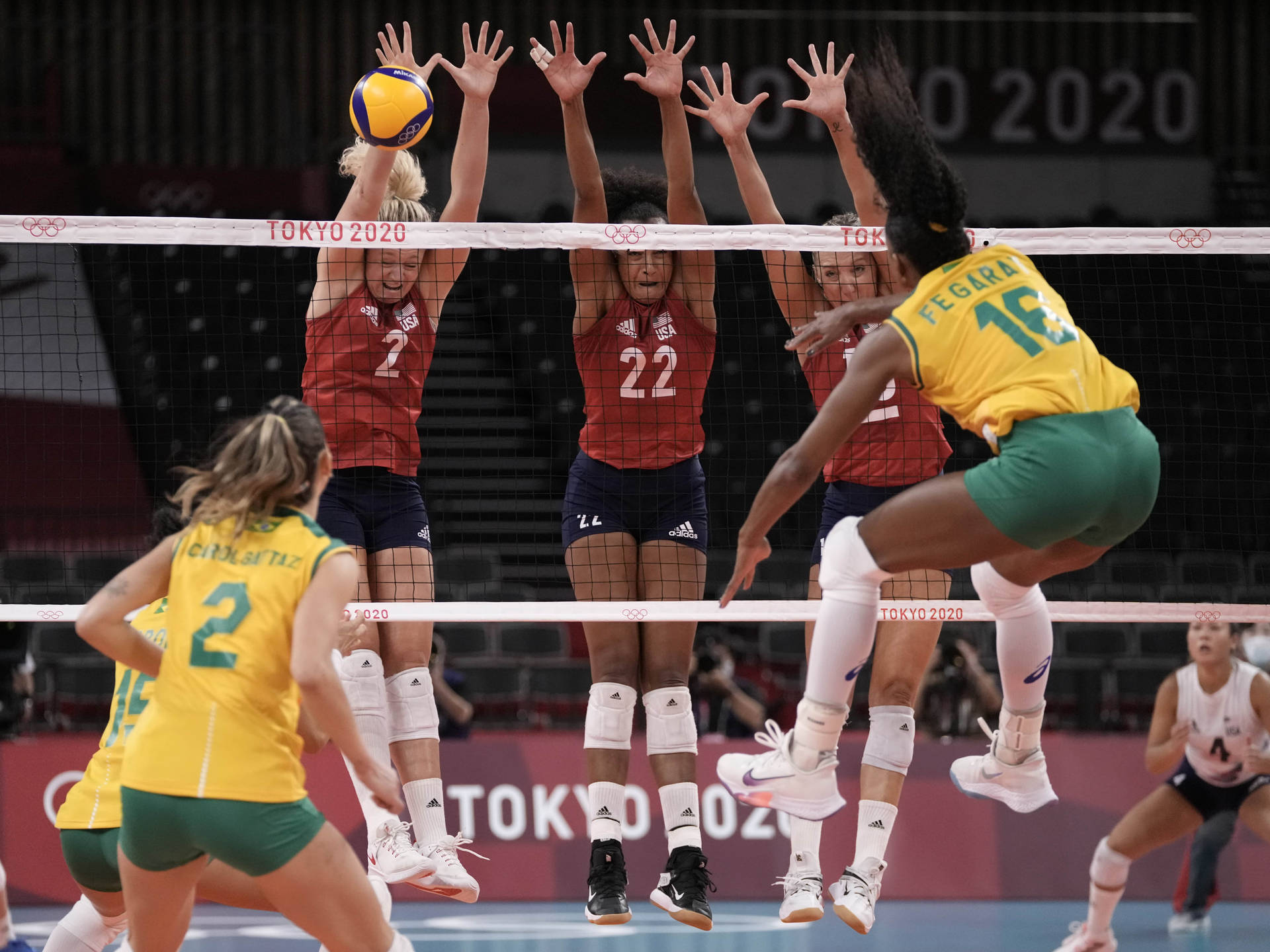 Indoor Volleyball Wallpaper