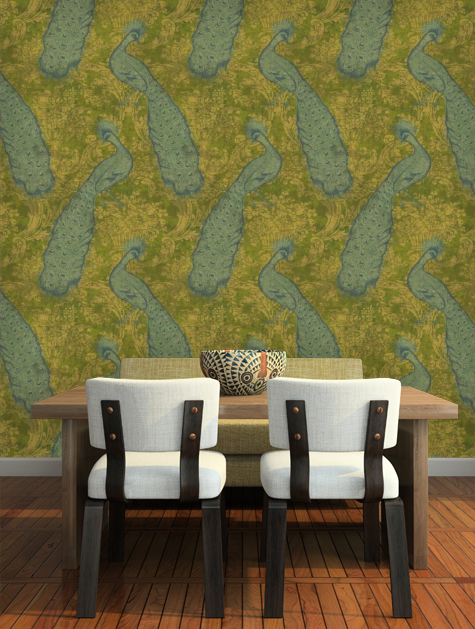 Cole And Son Byron Wallpaper Lime