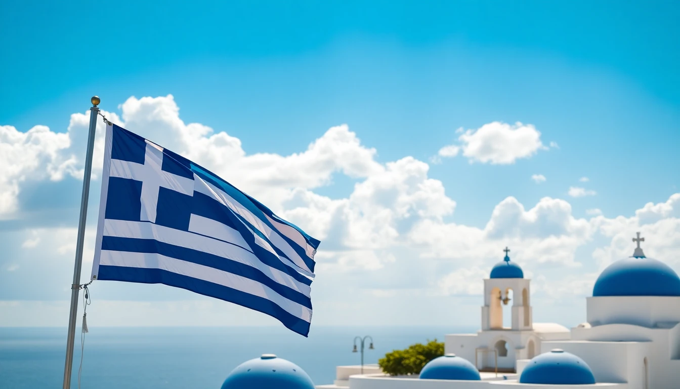 Greek Flag Wallpaper