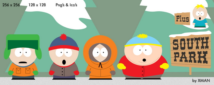 South Park Guys And Butters By Neo014
