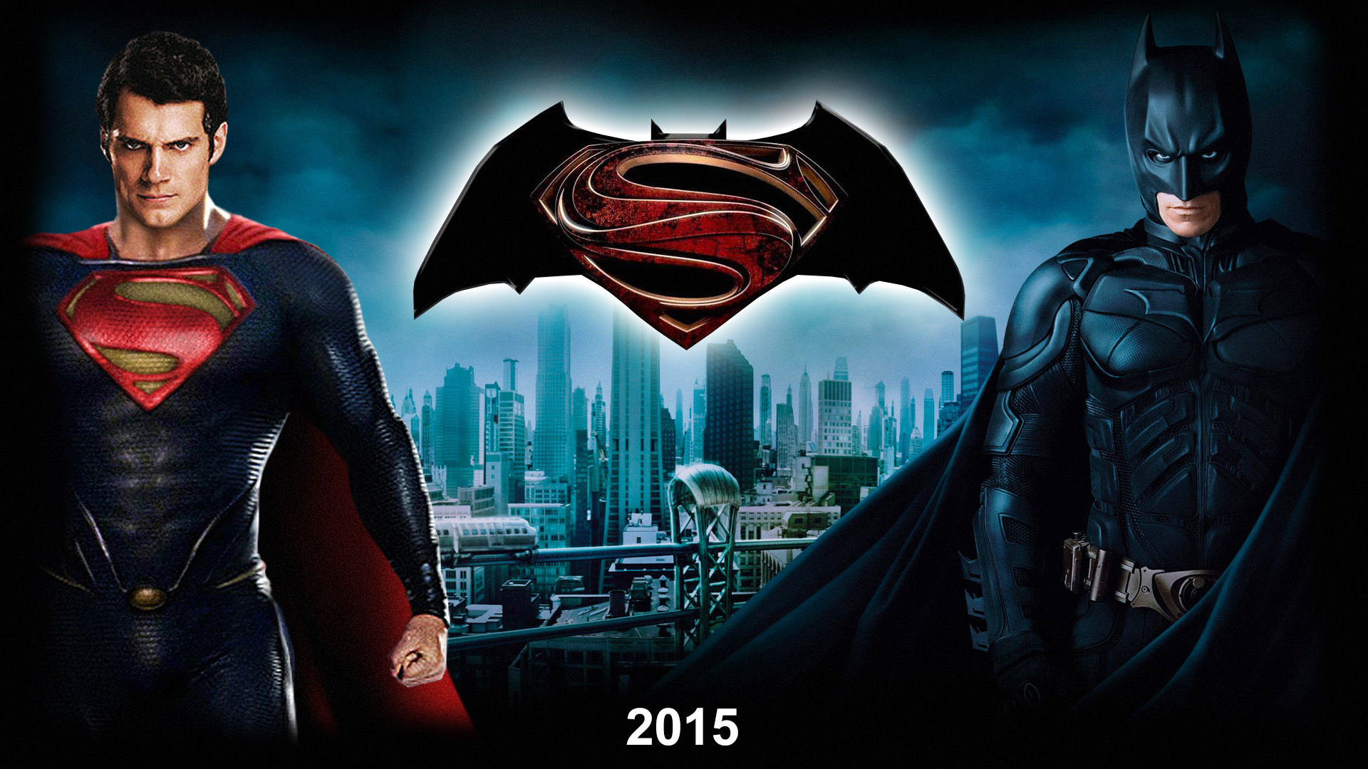 Batman v Superman 2015 Comic Heroes Wallpaper